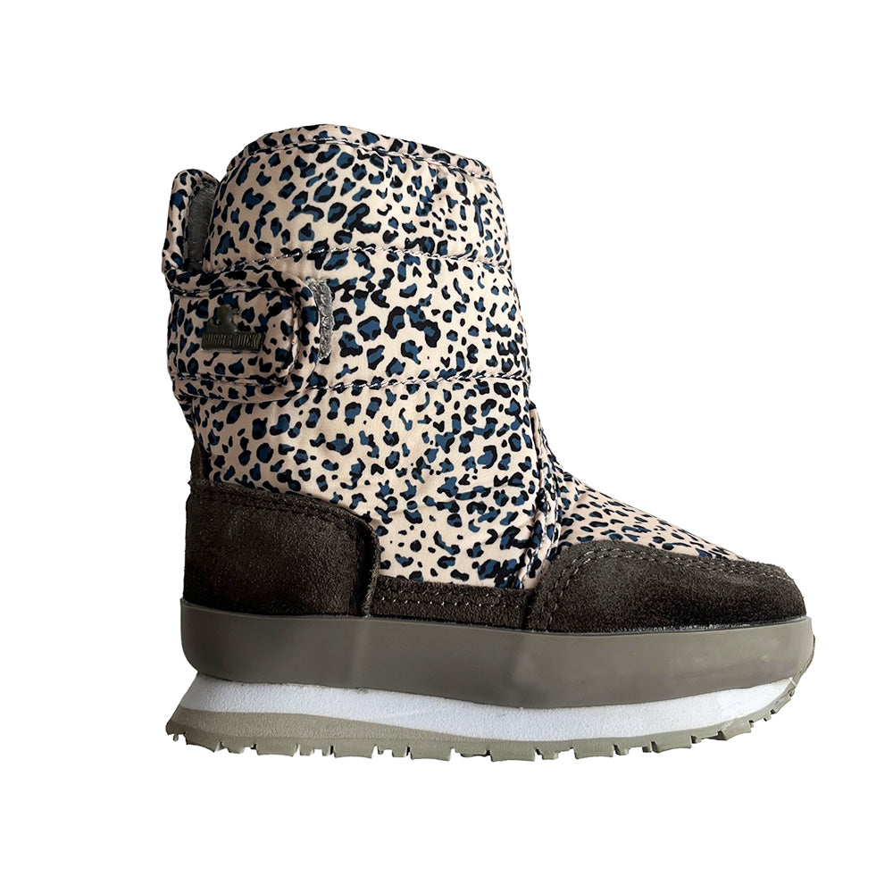 Cheetah duck boots hotsell