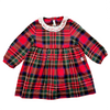 IL GUFO TARTAN DRESS 6-9 MONTHS