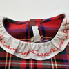 IL GUFO TARTAN DRESS 6-9 MONTHS