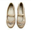 MAYORAL GOLD BALLET PUMPS 12