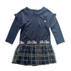 LE CHIC NAVY DRESS 9-12 MONTHS