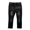 ADRIANO GOLDSCHNIED KIDS BLACK RIPPED JEANS 3 YEARS