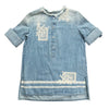 ERMANNO SCERVINO DENIM SHIRT DRESS 8 YEARS