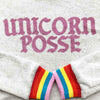 TINY WHALES TERRY 'UNICORN POSSE' JUMPER 6 YEARS